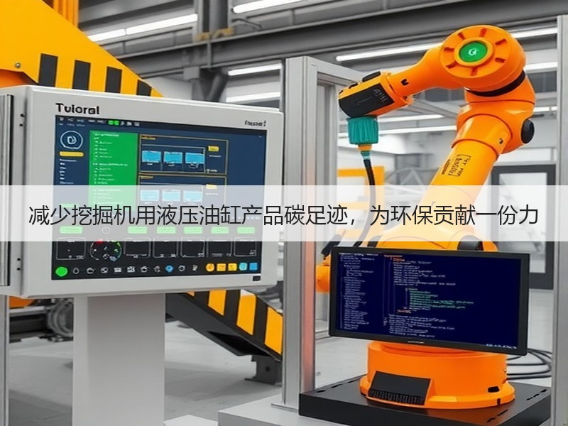 减少挖掘机用液压油缸产品碳足迹，为环保贡献一份力