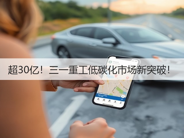 超30亿!三一重工低碳化市场新突破!(图2) 超30亿!三一重工低碳化市场新突破!(图2)