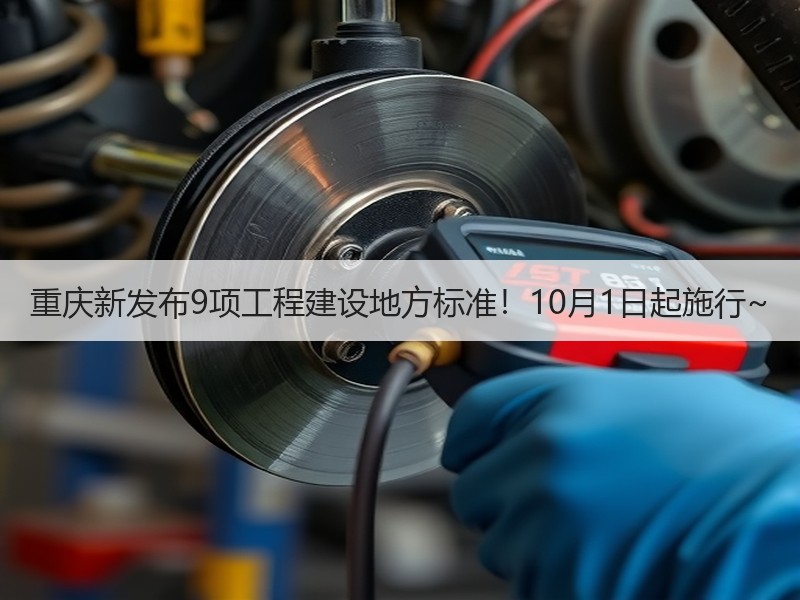 重庆新发布9项工程建设地方标准!10月1日起施行~ 重庆新发布9项工程建设地方标准!10月1日起施行~