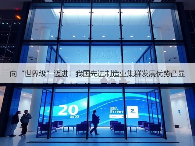 向“世界级”迈进!我国先进制造业集群发展优势凸显(图3) 向“世界级”迈进!我国先进制造业集群发展优势凸显(图3)