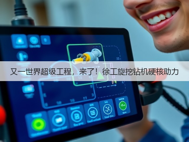 又一世界超级工程，来了！徐工旋挖钻机硬核助力(图3)