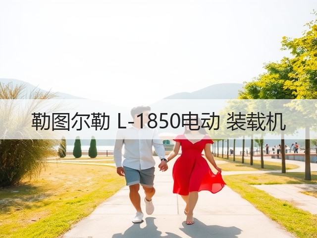 勒图尔勒 L-1850电动 装载机(图3)