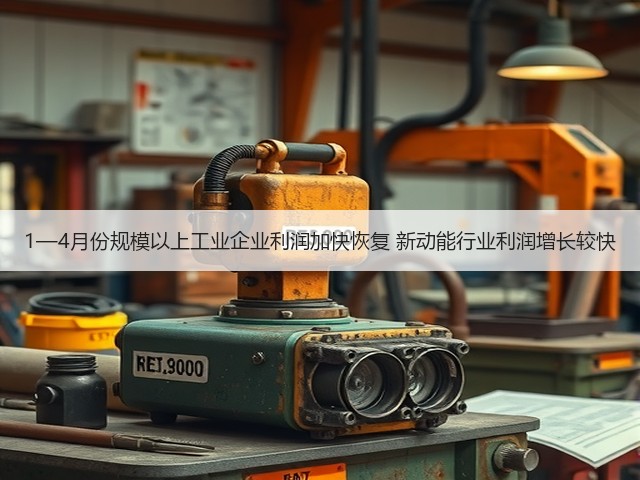 1—4月份规模以上工业企业利润加快恢复 新动能行业利润增长较快(图2)
