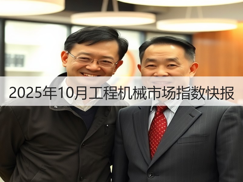 2025年10月工程机械市场指数快报 2025年10月工程机械市场指数快报