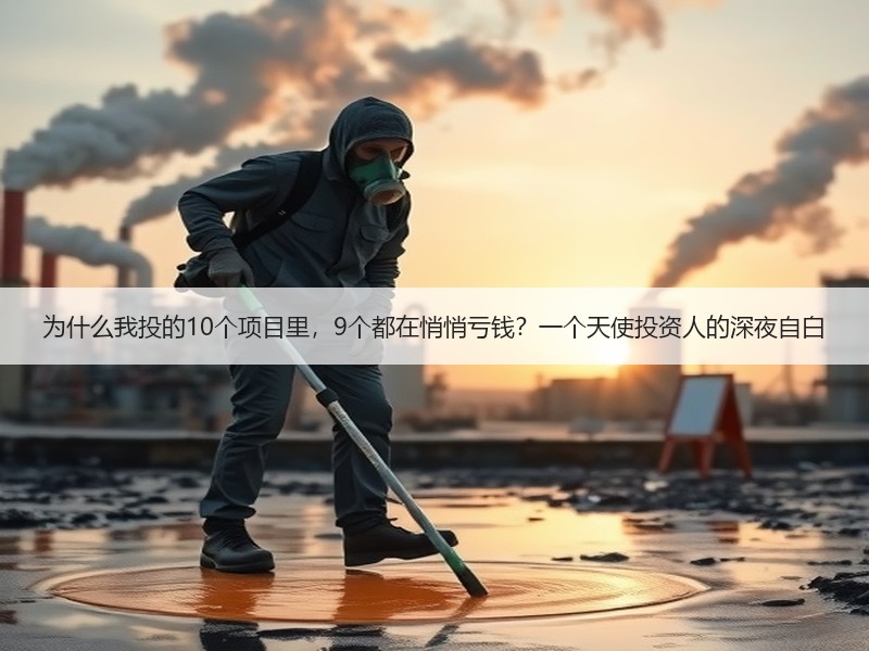 为什么我投的10个项目里，9个都在悄悄亏钱？一个天使投资人的深夜自白