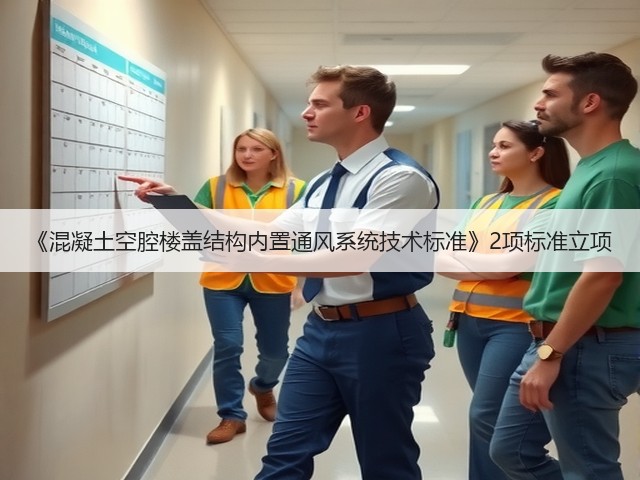 《混凝土空腔楼盖结构内置通风系统技术标准》2项标准立项(图1)