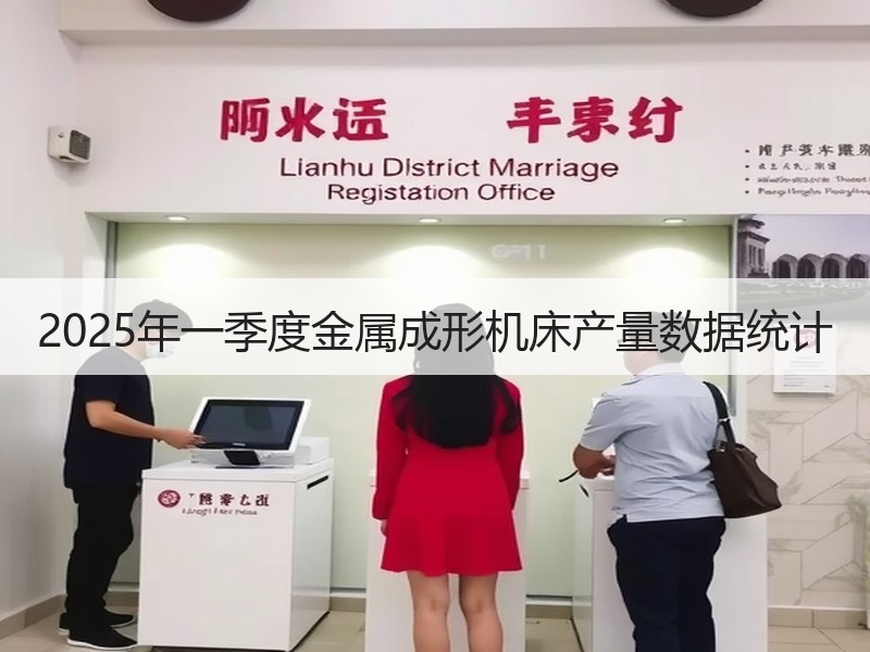 2025年一季度金属成形机床产量数据统计 2025年一季度金属成形机床产量数据统计