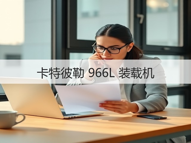 卡特彼勒 966L 装载机(图1)