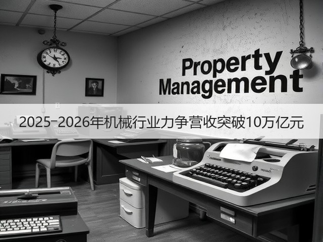2025―2026年机械行业力争营收突破10万亿元(图3)