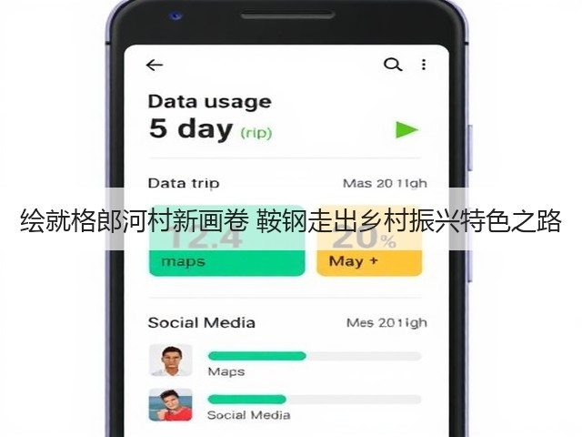 绘就格郎河村新画卷 鞍钢走出乡村振兴特色之路(图1)