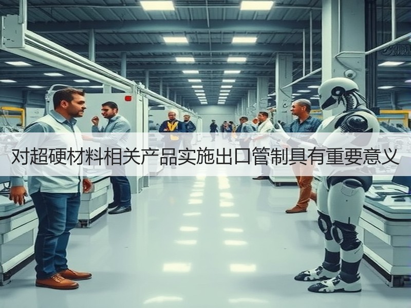 对超硬材料相关产品实施出口管制具有重要意义