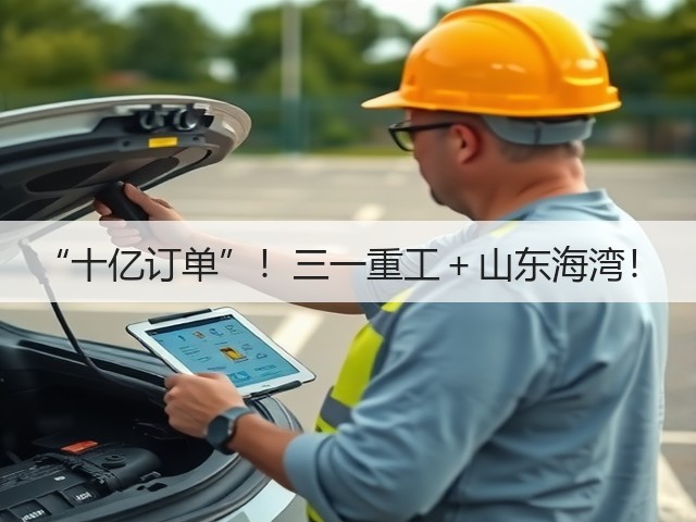 “十亿订单”!三一重工+山东海湾!(图1) “十亿订单”!三一重工+山东海湾!(图1)
