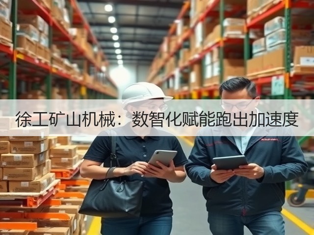 徐工矿山机械：数智化赋能跑出加速度(图1)