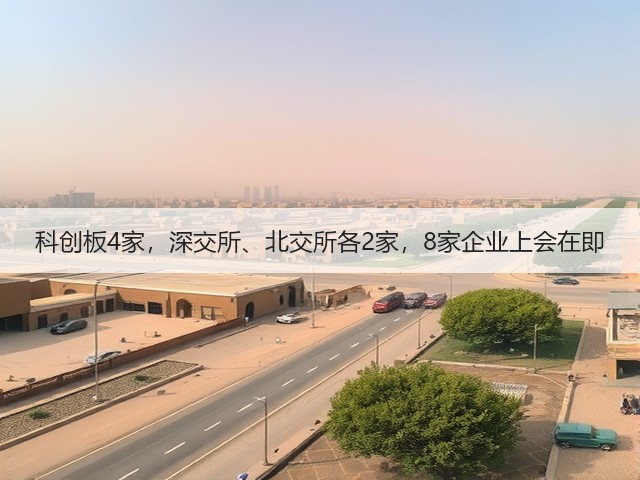 科创板4家,深交所、北交所各2家,8家企业上会在即(图1) 科创板4家,深交所、北交所各2家,8家企业上会在即(图1)