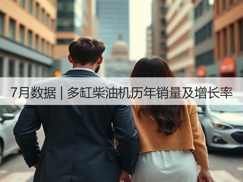 7月数据 | 多缸柴油机历年销量及增长率 7月数据 | 多缸柴油机历年销量及增长率