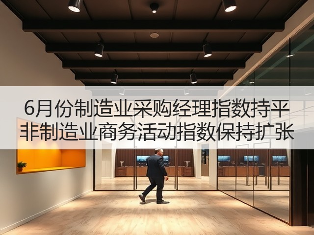 6月份制造业采购经理指数持平 非制造业商务活动指数保持扩张(图3) 6月份制造业采购经理指数持平 非制造业商务活动指数保持扩张(图3)