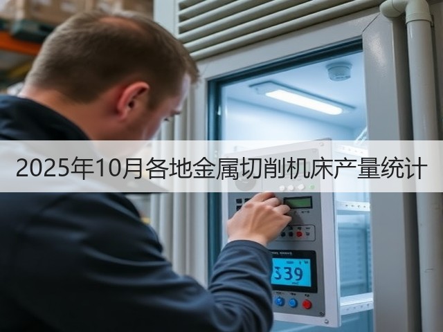 2025年10月各地金属切削机床产量统计(图3) 2025年10月各地金属切削机床产量统计(图3)
