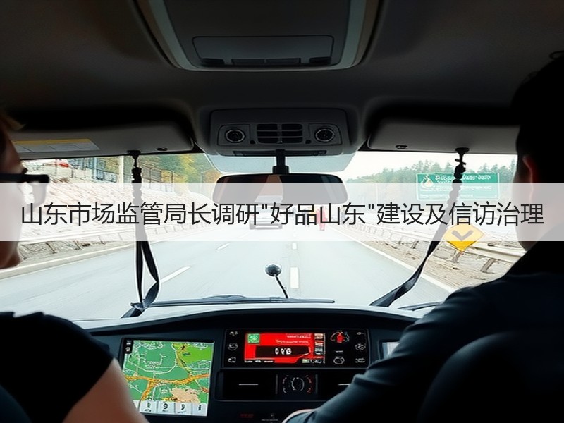 山东市场监管局长调研