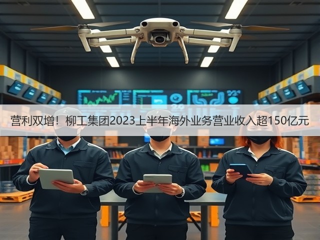 营利双增!柳工集团2023上半年海外业务营业收入超150亿元(图2) 营利双增!柳工集团2023上半年海外业务营业收入超150亿元(图2)