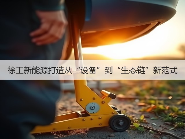 徐工新能源打造从“设备”到“生态链”新范式(图3)