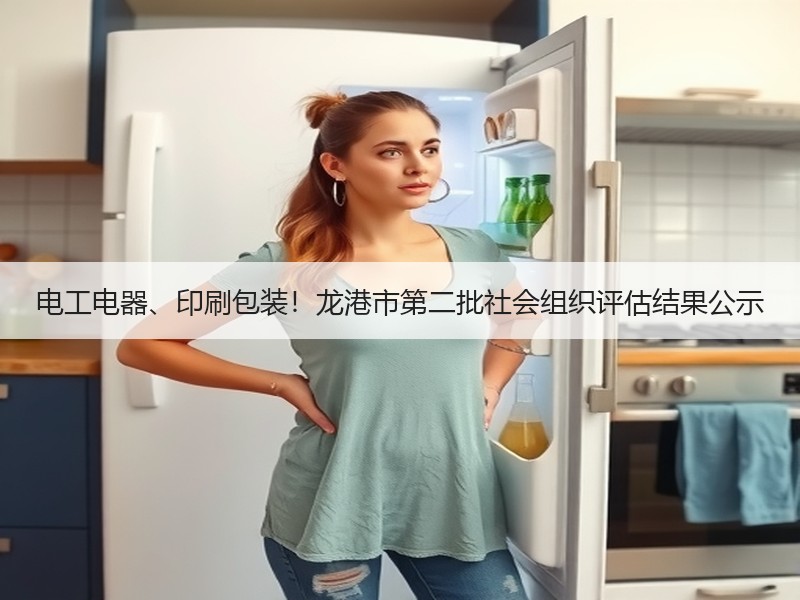 电工电器、印刷包装！龙港市第二批社会组织评估结果公示