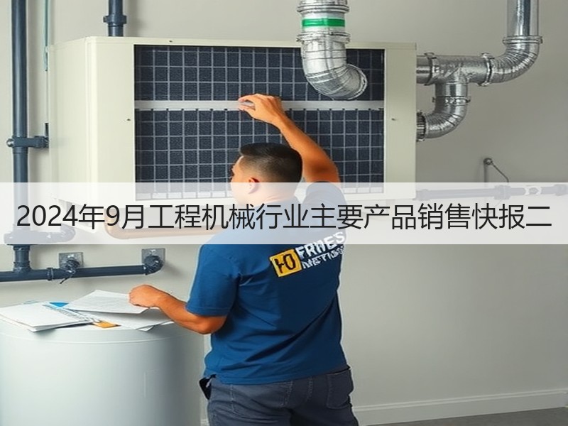 2024年9月工程机械行业主要产品销售快报二 2024年9月工程机械行业主要产品销售快报二