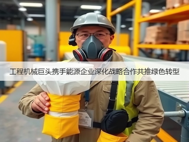 工程机械巨头携手能源企业深化战略合作共推绿色转型(图2) 工程机械巨头携手能源企业深化战略合作共推绿色转型(图2)