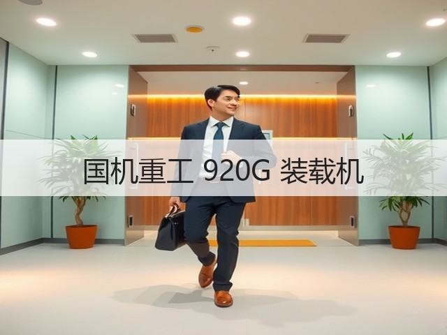 国机重工 920G 装载机(图2)