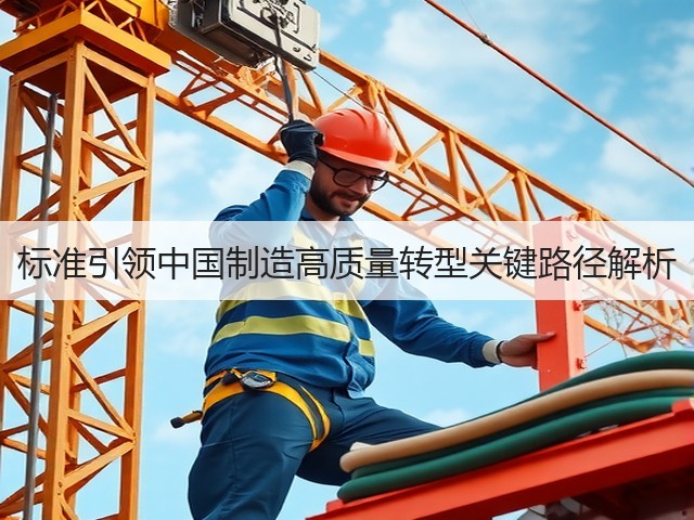 标准引领中国制造高质量转型关键路径解析(图2)