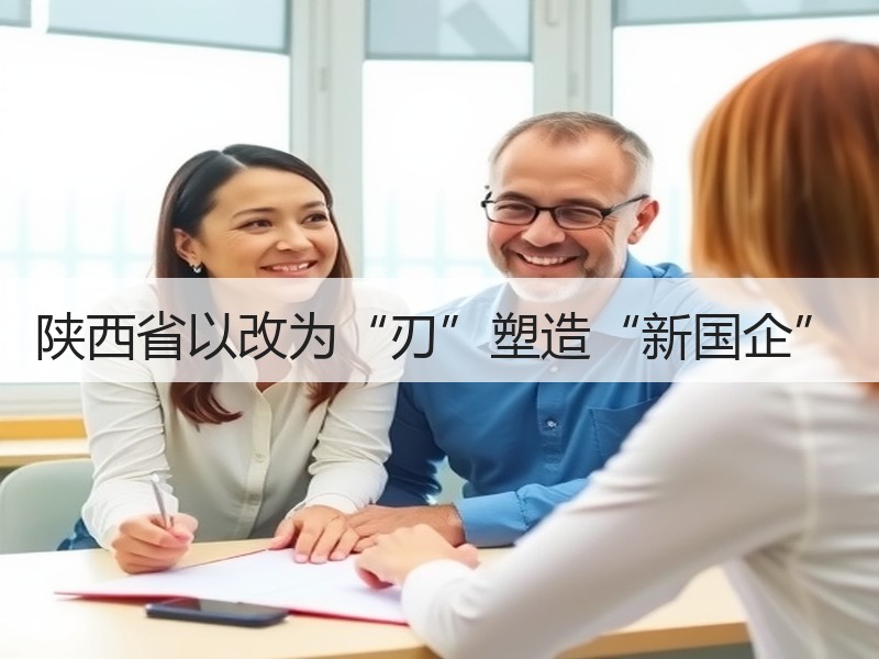 陕西省以改为“刃”塑造“新国企”