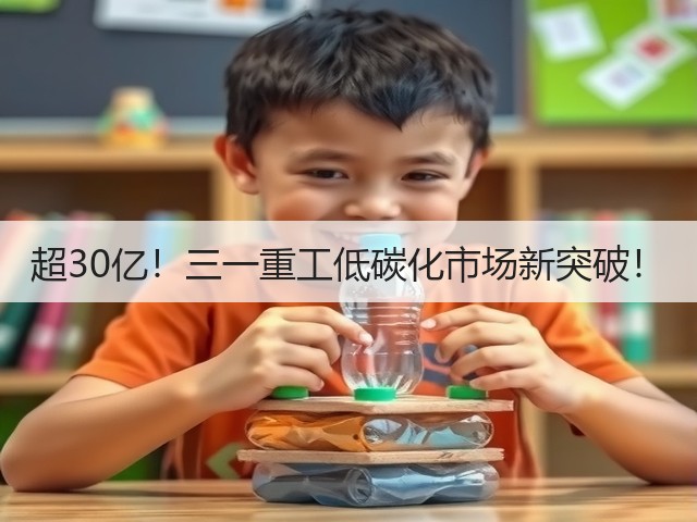 超30亿!三一重工低碳化市场新突破!(图3) 超30亿!三一重工低碳化市场新突破!(图3)
