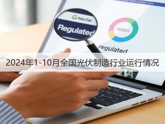 2024年1-10月全国光伏制造行业运行情况(图2) 2024年1-10月全国光伏制造行业运行情况(图2)