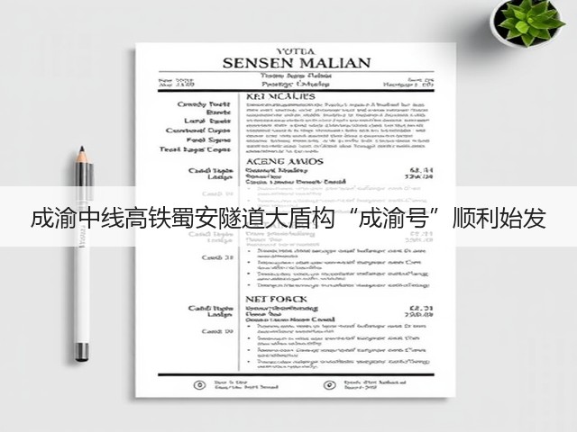 成渝中线高铁蜀安隧道大盾构“成渝号”顺利始发(图1) 成渝中线高铁蜀安隧道大盾构“成渝号”顺利始发(图1)