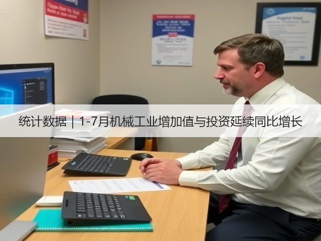 统计数据｜1-7月机械工业增加值与投资延续同比增长(图2)