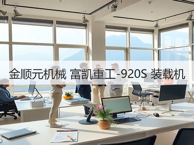 金顺元机械 富凯重工-920S 装载机(图2)