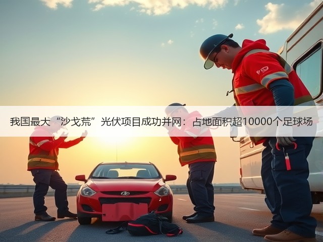 我国最大“沙戈荒”光伏项目成功并网:占地面积超10000个足球场(图3) 我国最大“沙戈荒”光伏项目成功并网:占地面积超10000个足球场(图3)
