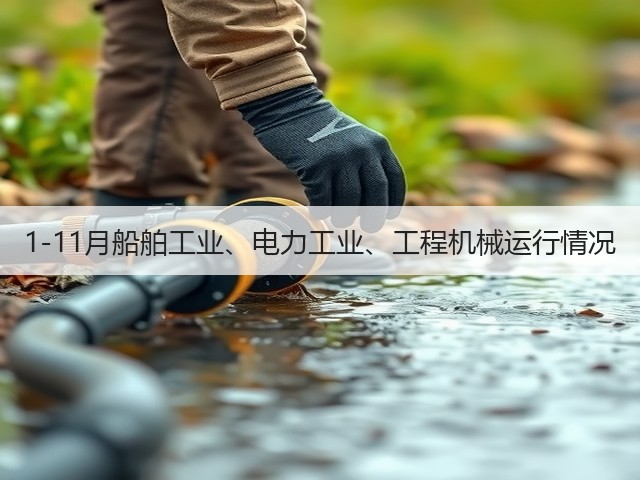 1-11月船舶工业、电力工业、工程机械运行情况(图1) 1-11月船舶工业、电力工业、工程机械运行情况(图1)