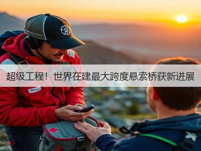 超级工程!世界在建最大跨度悬索桥获新进展(图3) 超级工程!世界在建最大跨度悬索桥获新进展(图3)