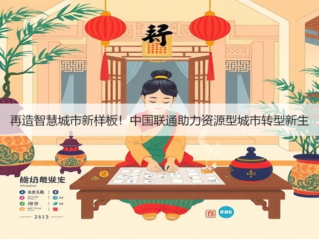 再造智慧城市新样板!中国联通助力资源型城市转型新生(图3) 再造智慧城市新样板!中国联通助力资源型城市转型新生(图3)