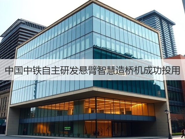中国中铁自主研发悬臂智慧造桥机成功投用(图1) 中国中铁自主研发悬臂智慧造桥机成功投用(图1)
