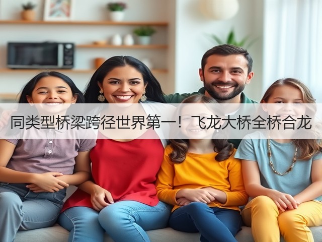 同类型桥梁跨径世界第一！飞龙大桥全桥合龙(图3)