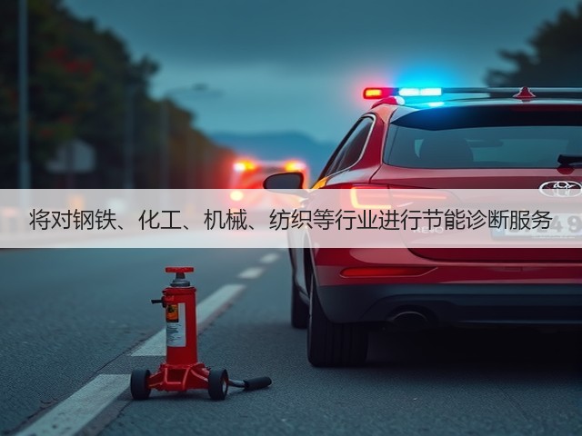 将对钢铁、化工、机械、纺织等行业进行节能诊断服务(图2)
