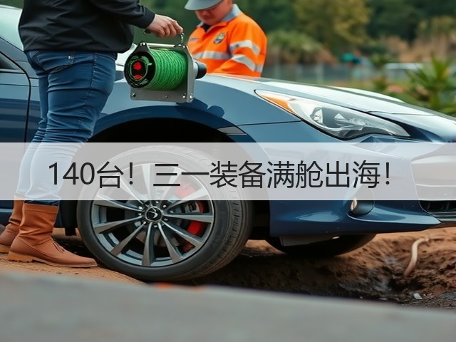 140台!三一装备满舱出海!(图1) 140台!三一装备满舱出海!(图1)