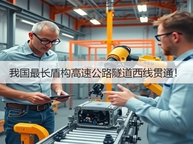 我国最长盾构高速公路隧道西线贯通!(图3) 我国最长盾构高速公路隧道西线贯通!(图3)