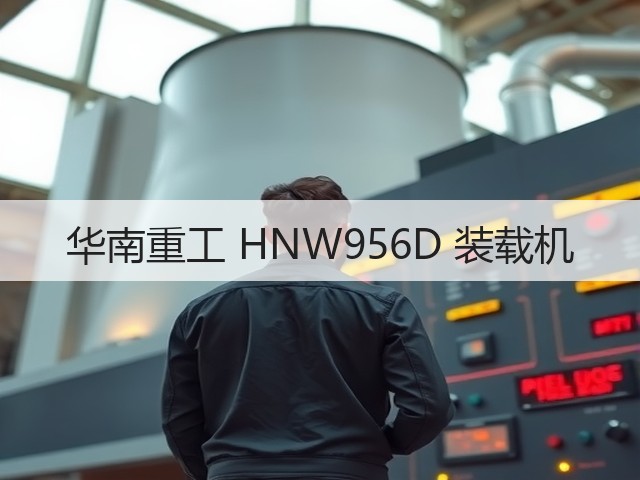 华南重工 HNW956D 装载机(图1) 华南重工 HNW956D 装载机(图1)