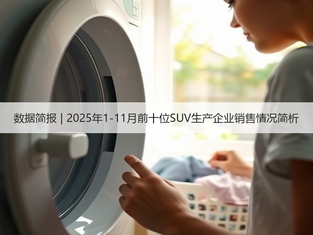 数据简报 | 2025年1-11月前十位SUV生产企业销售情况简析(图2)