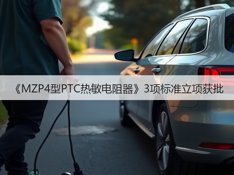 《MZP4型PTC热敏电阻器》3项标准立项获批