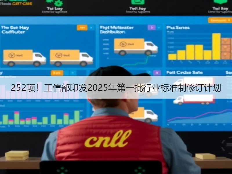 252项!工信部印发2025年第一批行业标准制修订计划 252项!工信部印发2025年第一批行业标准制修订计划