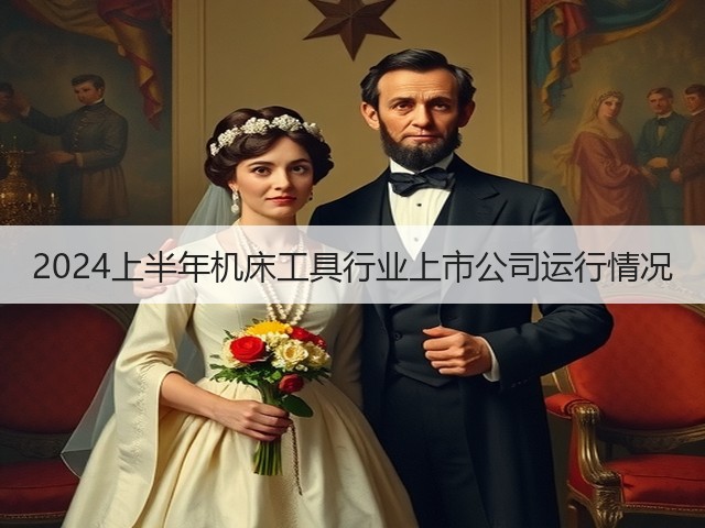 2024上半年机床工具行业上市公司运行情况(图1)