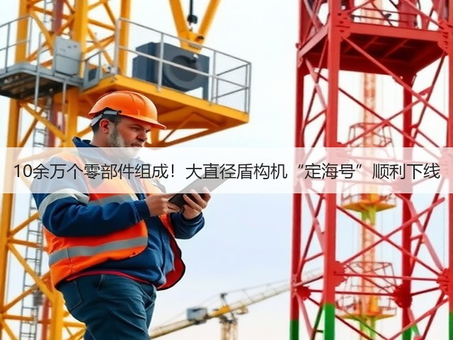 10余万个零部件组成!大直径盾构机“定海号”顺利下线(图1) 10余万个零部件组成!大直径盾构机“定海号”顺利下线(图1)